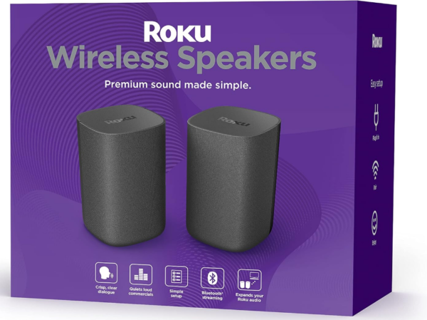 Roku Wireless Speakers (for Roku Smart Audio or Roku TV) - Image 2